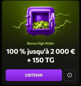 Instasino Casino bonus Highroller