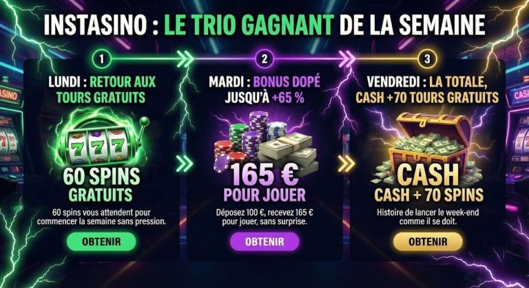 Instasino Casino Free Spins