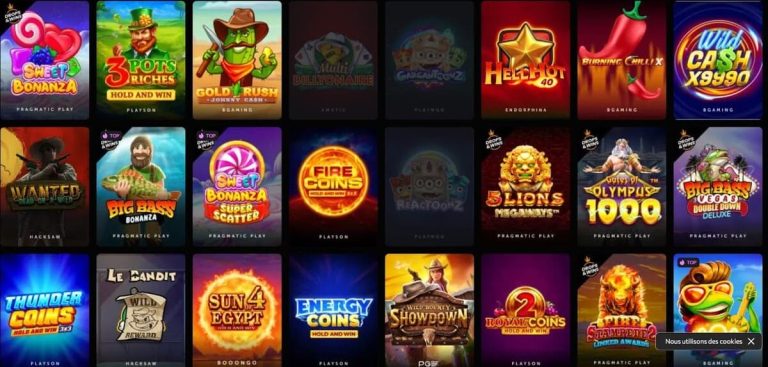 Instasino Casino machines à sous